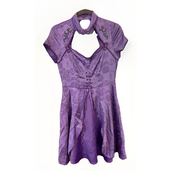 Disney Alice Through The Looking Glass Alice Adventure Dress Medium Costume.  Bb - Picture 1 of 9